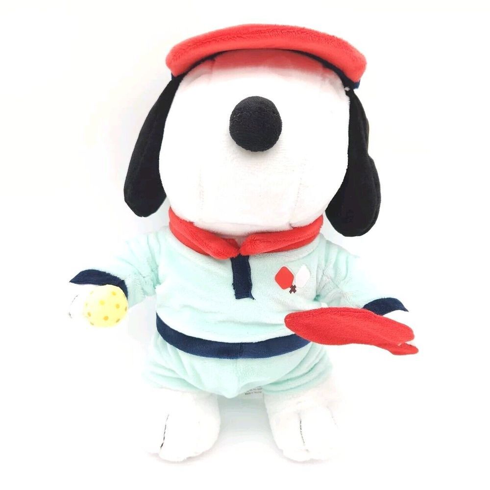 2024 Snoopy Pickleball Peanuts‎ Summer Holiday Stuffed Animal Plush TikTok CVS
